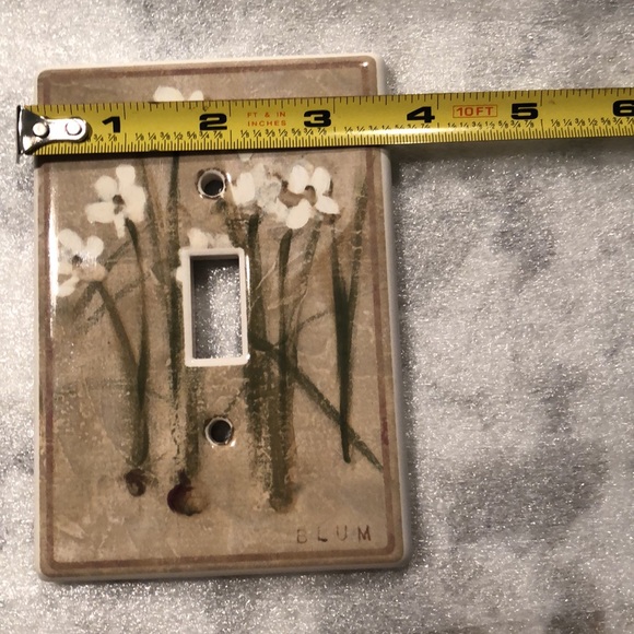 Ceramic Switchplate Cover - Picture 3 of 4